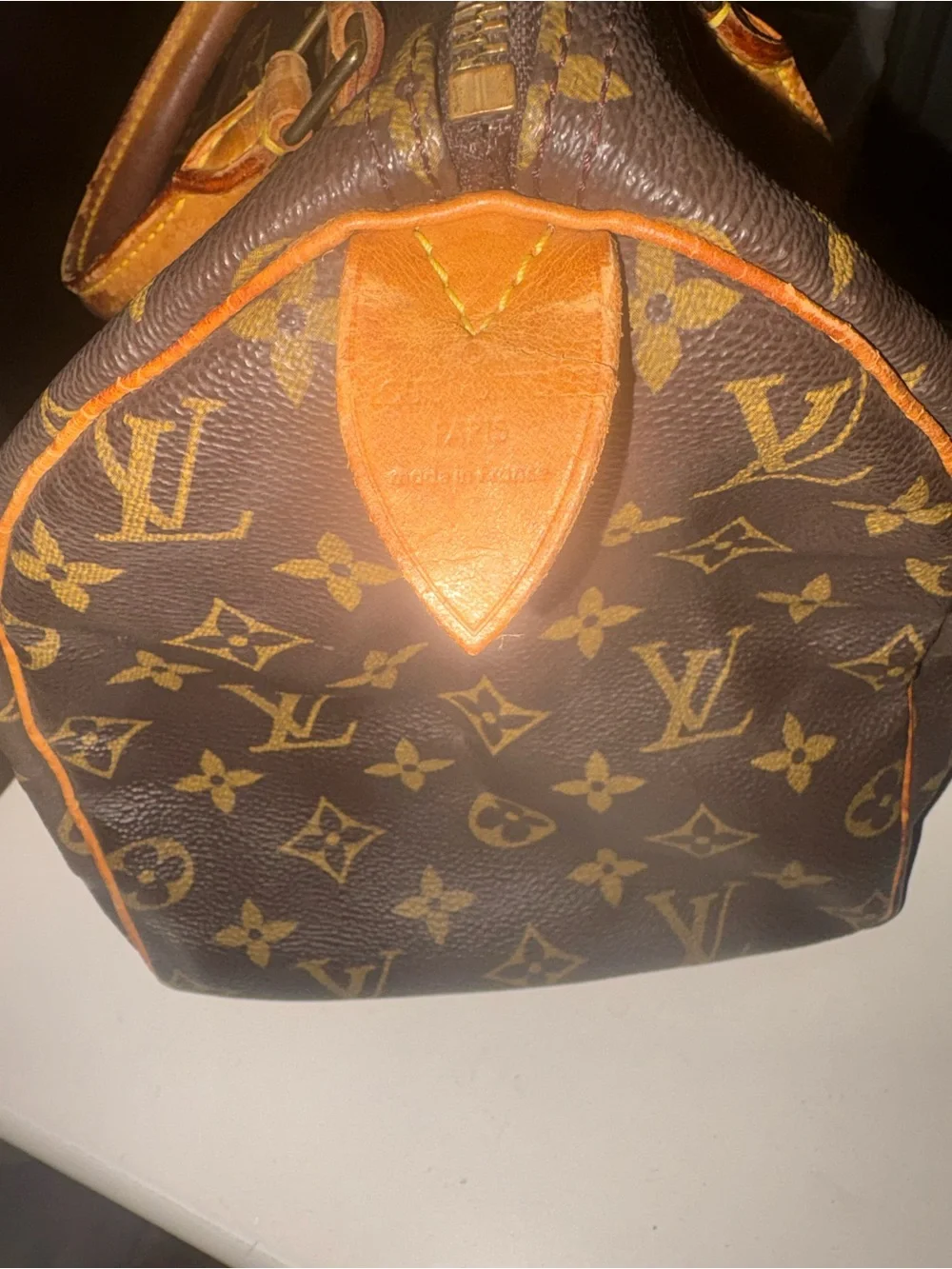 Louis Vuitton Brown Monogram Speedy 30